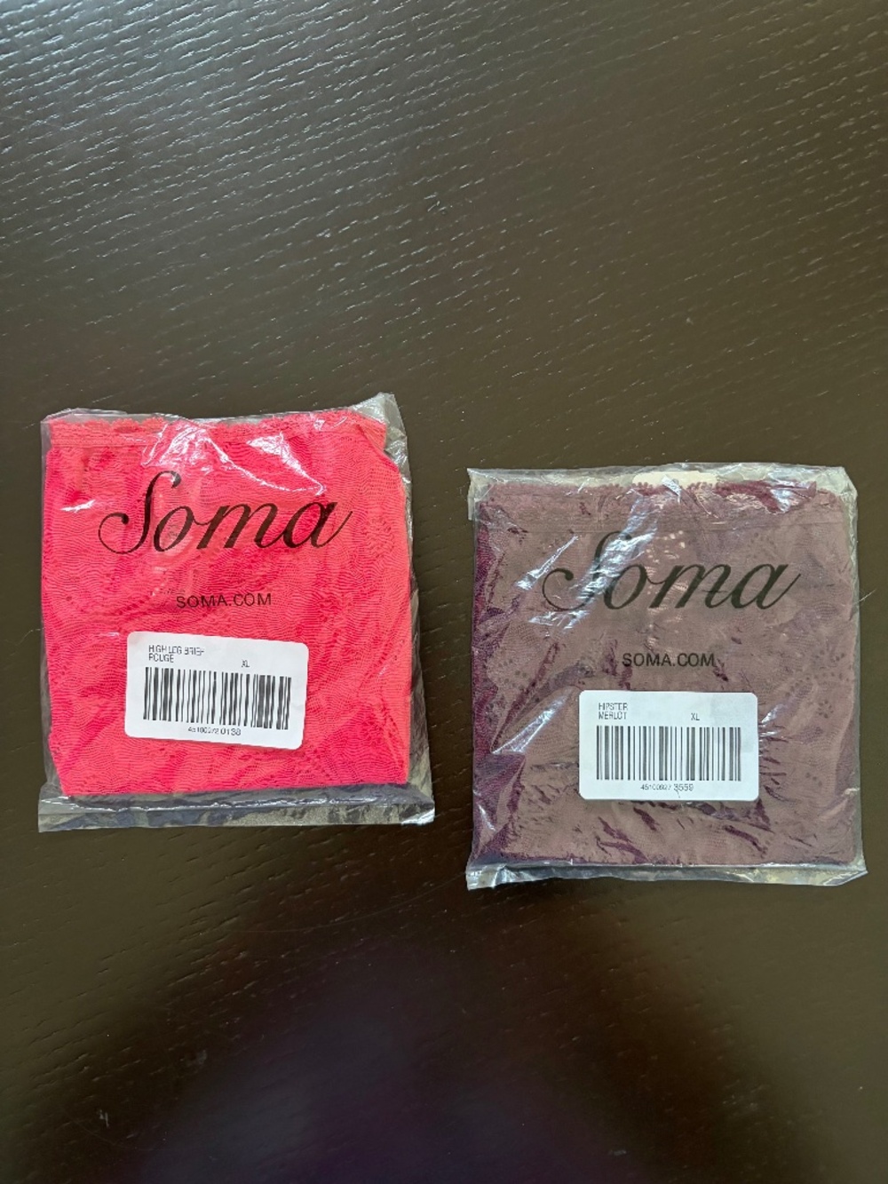 2 Soma Enticing All-Over Lace panties, XL, NWT